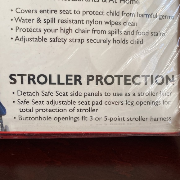 JL CHILDRESS BABY SAFE SEAT REVERSIBLE COVER 🌟NWT🌟 - Picture 10 of 11